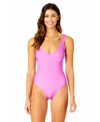 Women's Lace Up Compression One Piece Swimsuit