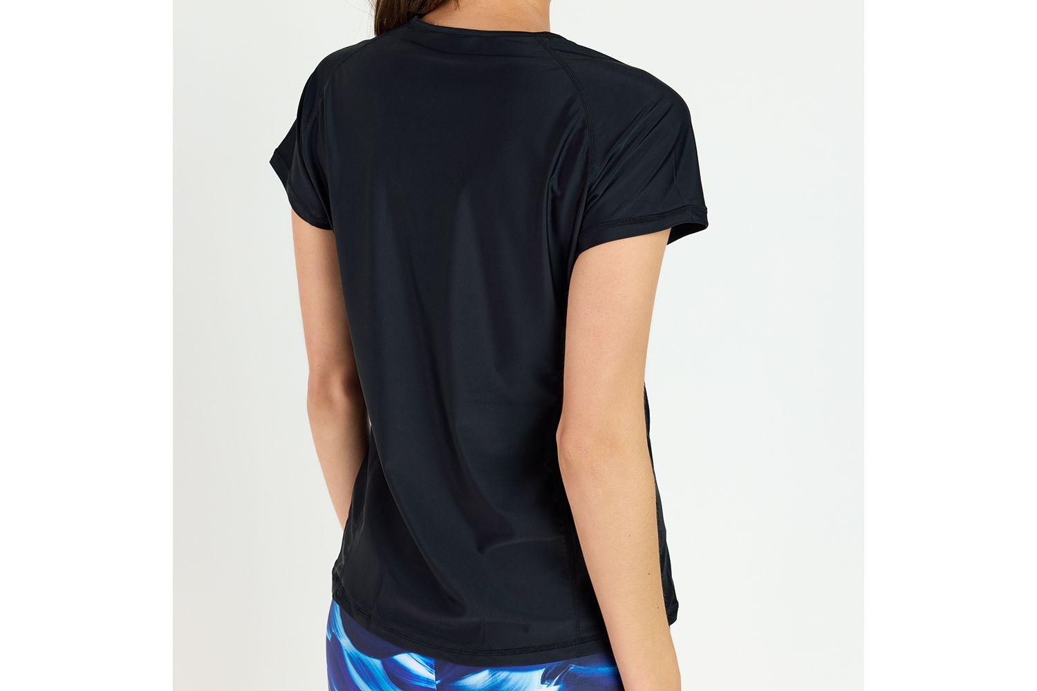 Plus Size Loose Fit Short Sleeve UPF 50+ Adele Swim Top