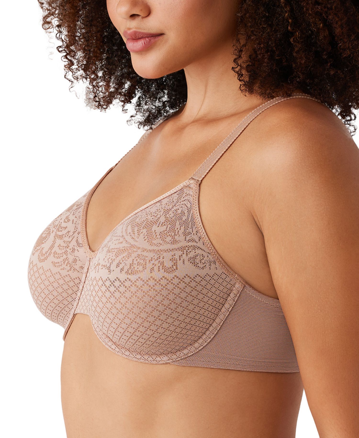 Women's Visual Effects Minimizer Bra 857210, Up To I Cup