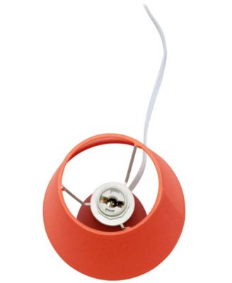 Nauru 9.45" Traditional Petite Ceramic Oblong Bedside Table Desk Lamp with Tapered Drum Fabric Shade 