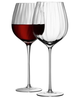 Aurelia Red Wine Glass 22oz Clear Optic x 2