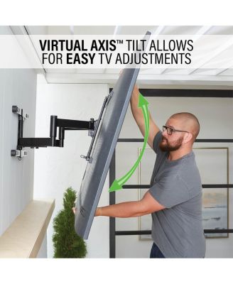 Premium Outdoor Full-Motion with Corrosion Resistant Coating & Stainless-Steel Hardware TV Mount