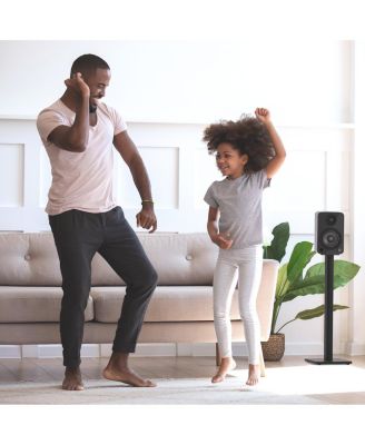 SP26PL 26" Bookshelf Speaker Stands with Rotating Top Plates and Cable Management - Pair