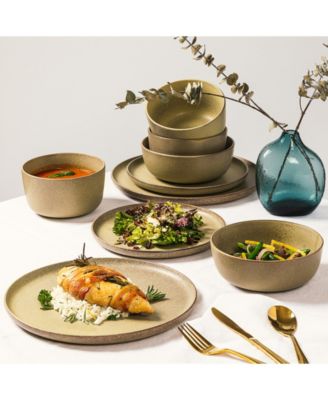 James Street Reactive 16 Pc. Dinnerware Set, Service for 4