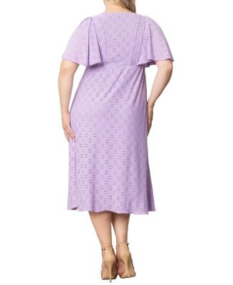 Plus Size Lucy Eyelet Dress