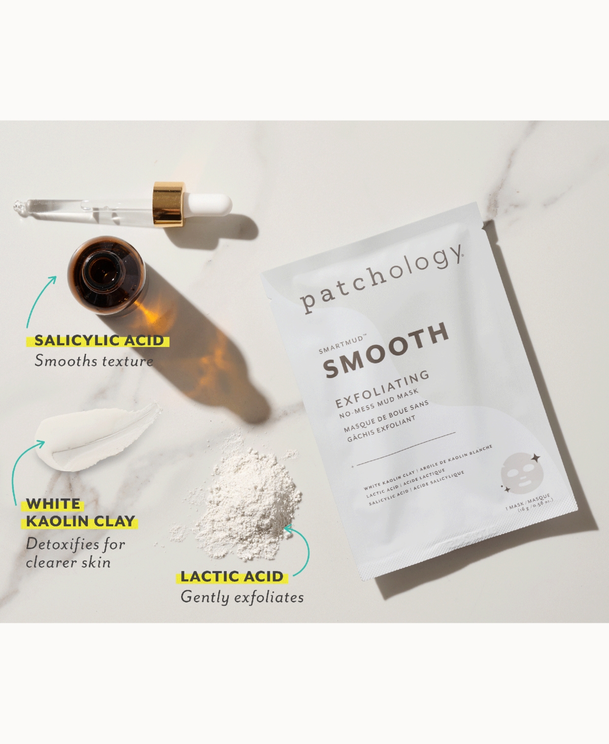 Shop Patchology Smartmud Smooth No-mess Mud Mask In No Color