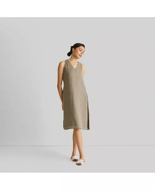 women's reading tea leaves dress