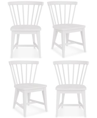 CLOSEOUT! Catriona 4 Pc. Wood Side Chair Set