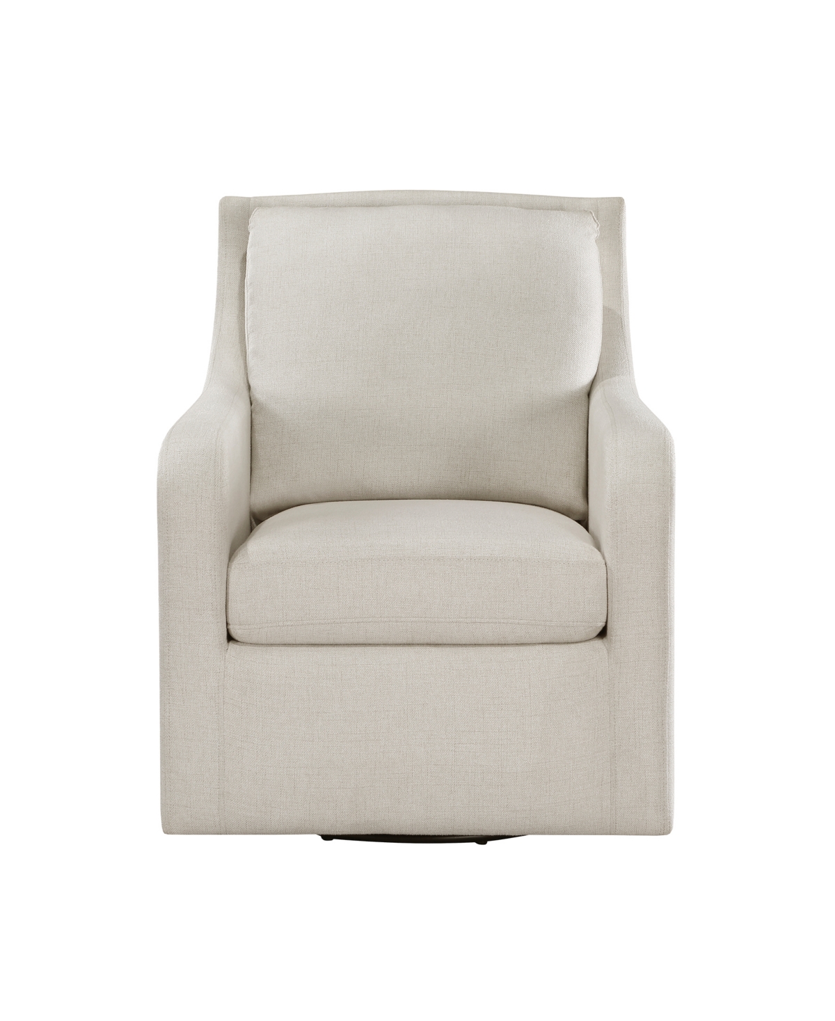 Homelegance White Label Semplice 29" Swivel Chair In Beige