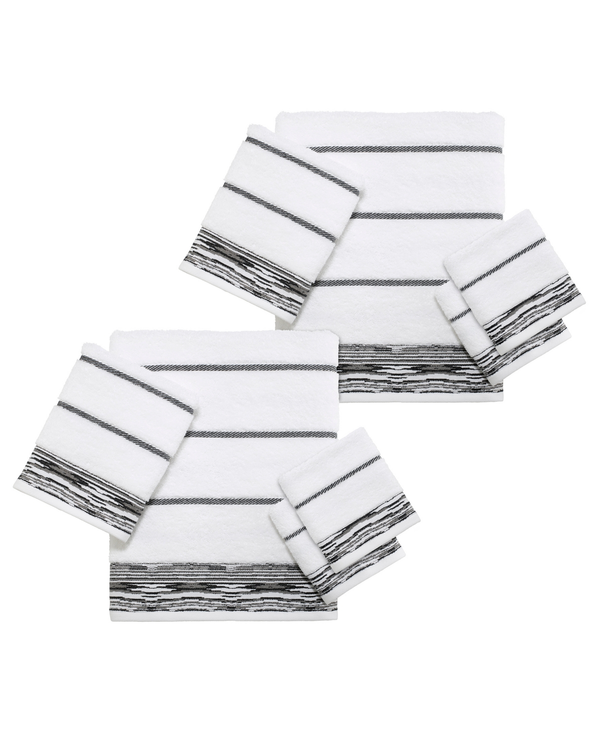 NICOLE MILLER SYDNEY 2-PC. HAND TOWEL SET, 16" X 28" 