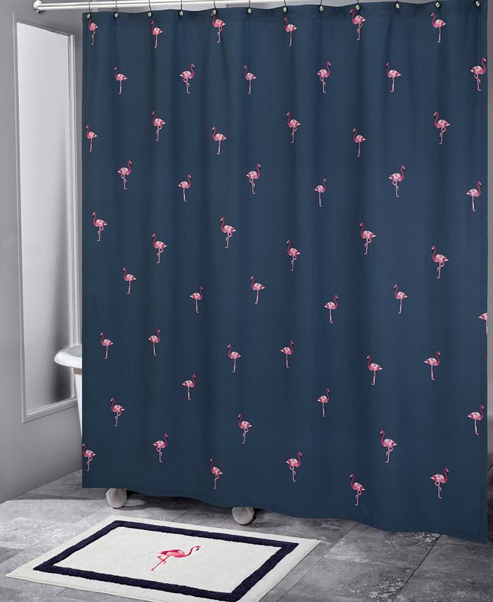 IZOD Flamingo Shower Curtain, 72" x 72" Macy's