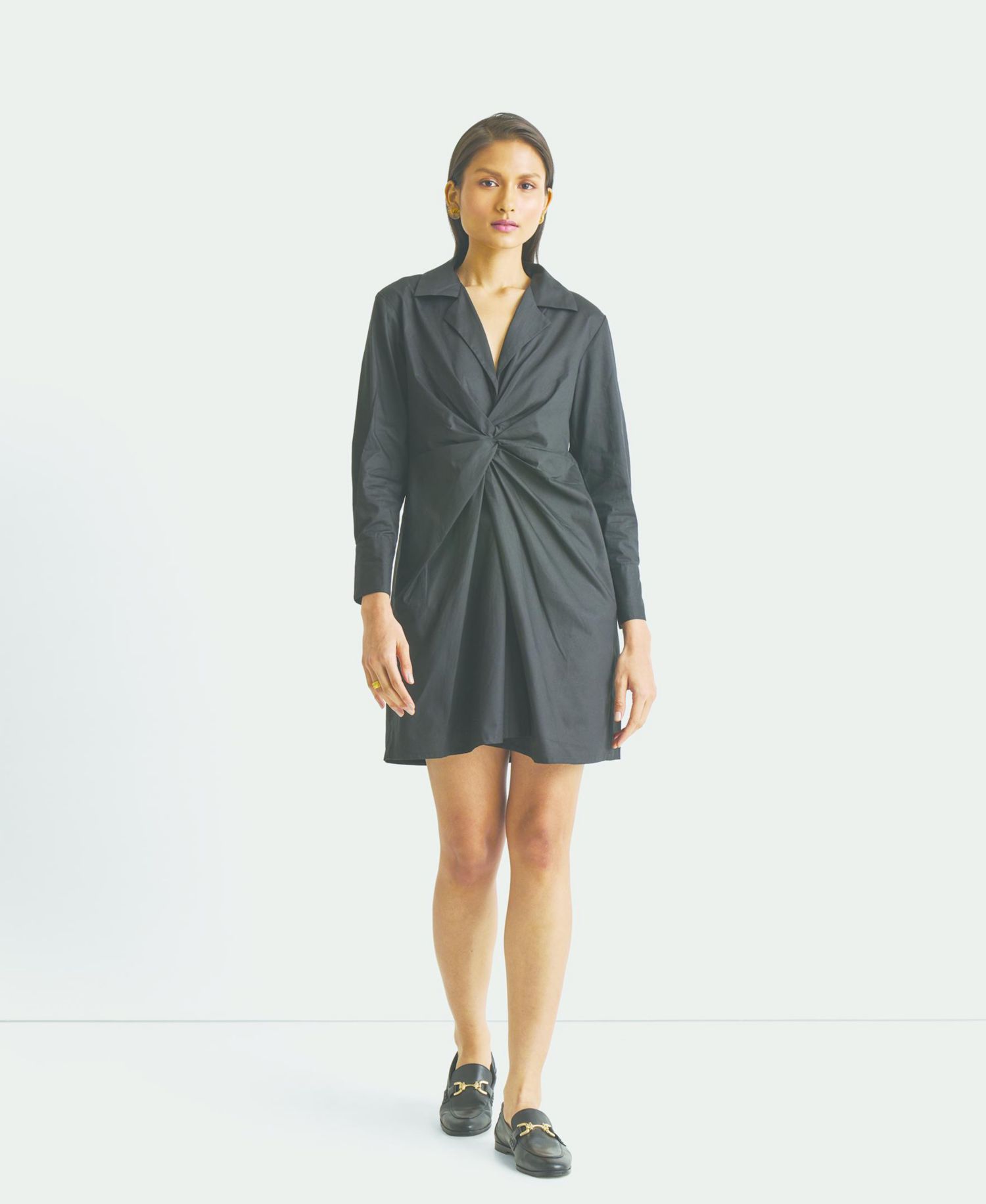 Women's Front Twist Dress
