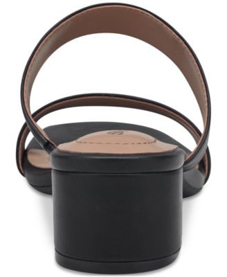 Victoriaa Double Band Block Heel Dress Sandals