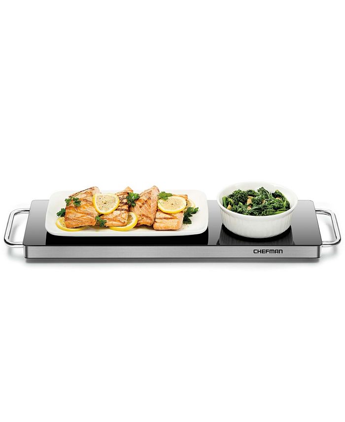 Chefman GlassTop Warming Tray Macy
