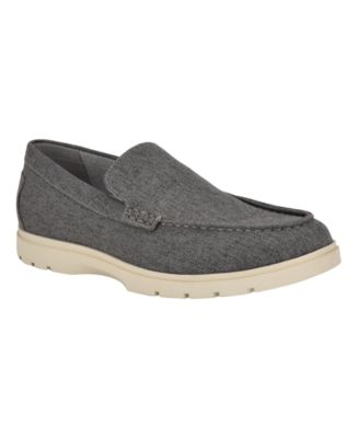 Calvin klein grey fashion loafers