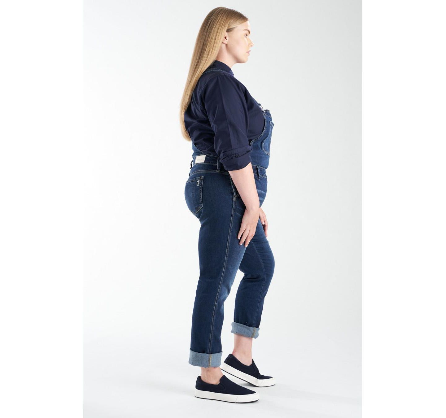 Женский джинсовый комбинезон Slink Jeans, больших размеров, цвет: Martha — фото 3