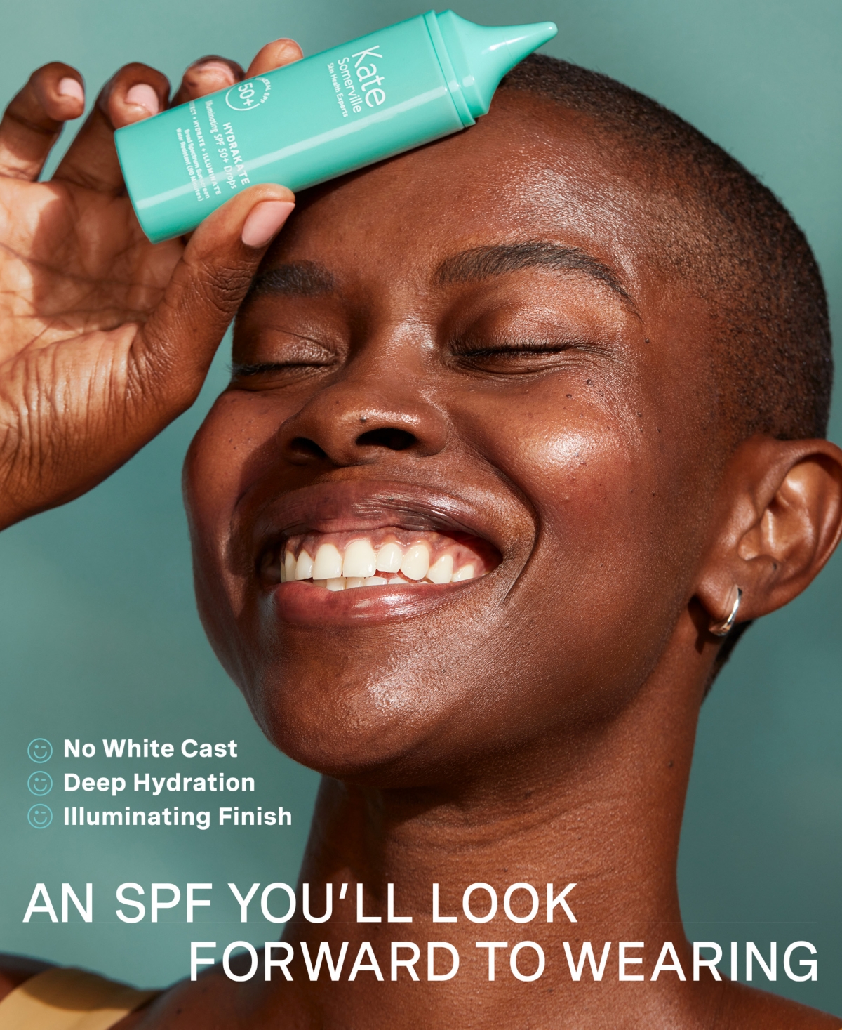 Kate Somerville Hydrakate Illuminating Sunscreen Spf 50+ Drops With Ectoin 1.7 oz / 50 ml In No Color