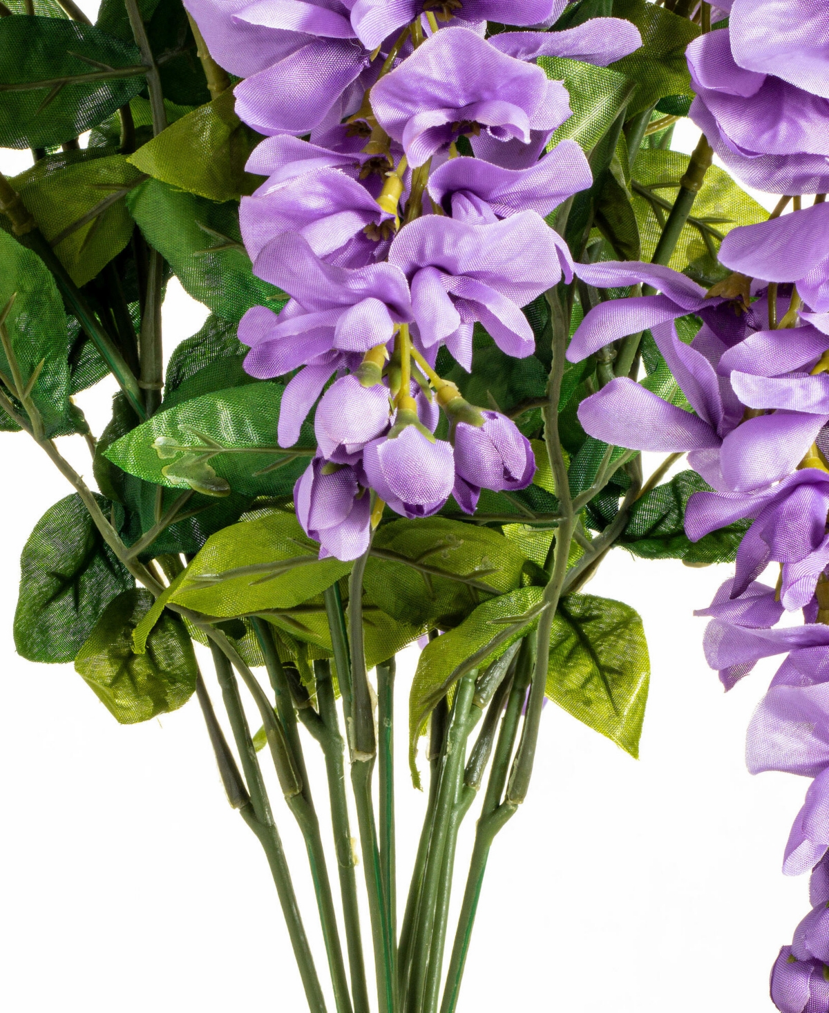 Vickerman 19" Artificial Lavender Wisteria Bush In Lavender