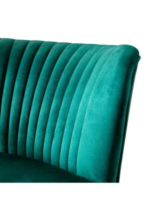 1 piece Velvet 22" Wide Upholstered Tufted Velvet Accent Chair