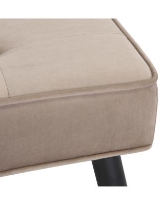 Velvet Tufted Bedroom Bench for Living Room & Entryway