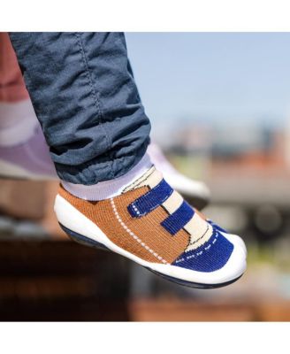 Infant Boys Breathable Washable Non-Slip Sock Shoes Walker - Brown