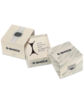 Men's Digital White Resin Strap Watch 45mm, DWH5600-7