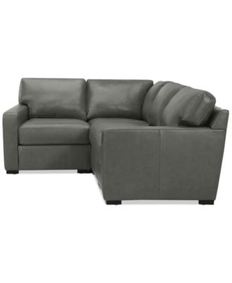 Radley 101" 4-Pc. Leather Corner Sectional