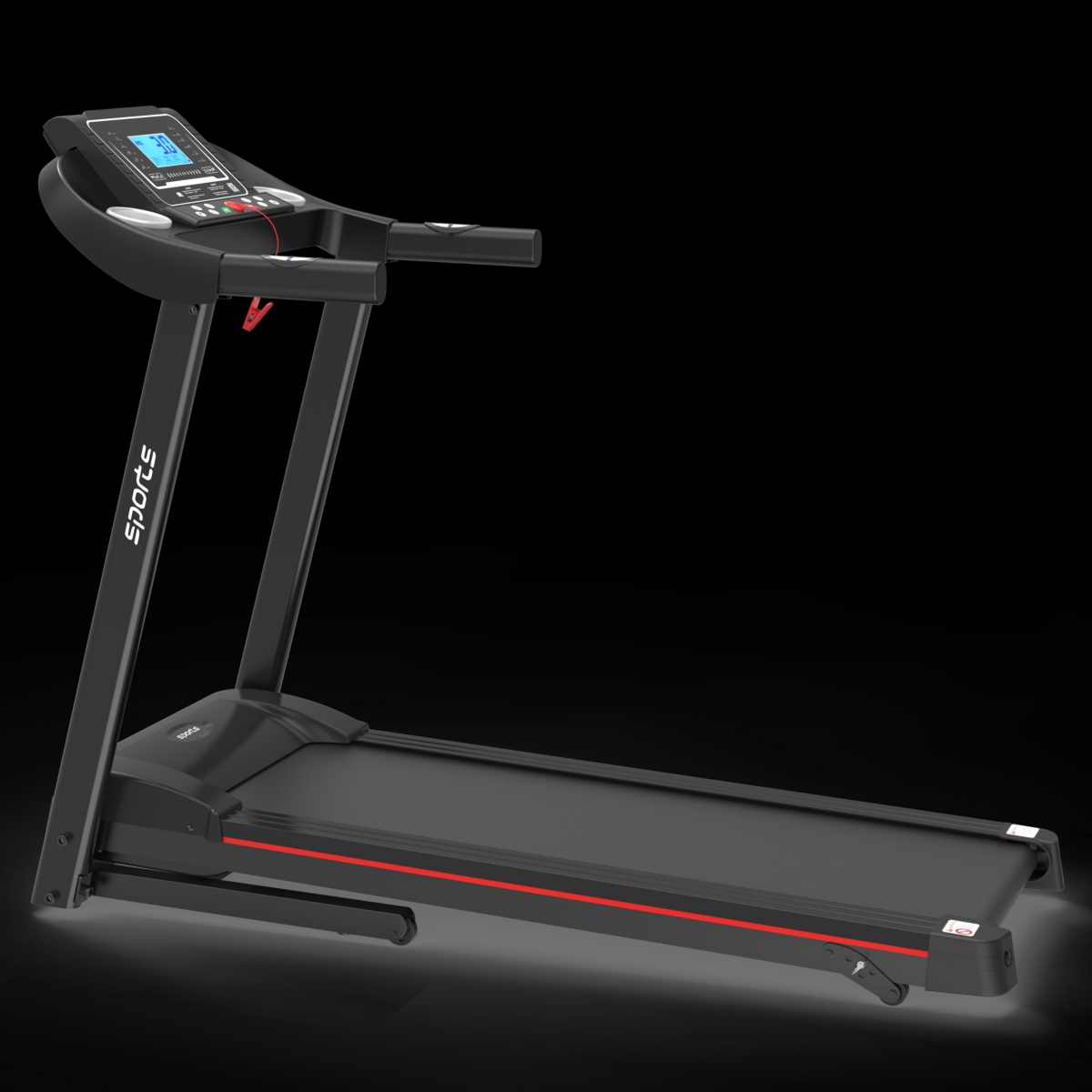 Streamdale Furniture Fitshow App Home Foldable Treadmill With Incline, Folding Treadmill For Home Workout