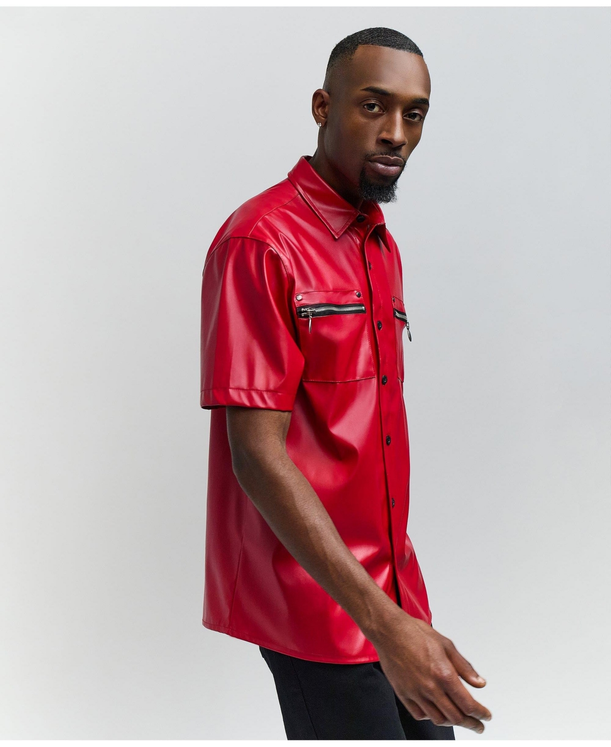 Shop Reason Dante Men's Shirt In Red