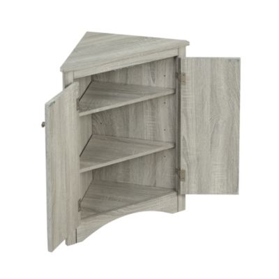  17 x 17 x 31 inches Adjustable Shelf Bathroom Storage Cabinet