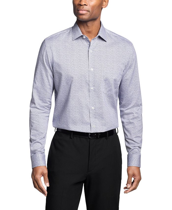 Van Heusen Camicia Uomo Regular Fit A Righe, Colletto Button Down, Maniche Lunghe, 60% Cotone 40% Poliestere - 3