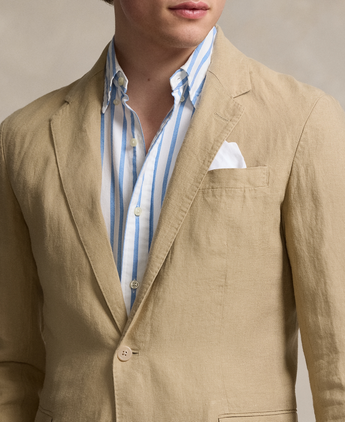 Polo Ralph Lauren Men's Soft Modern Linen Suit Jacket