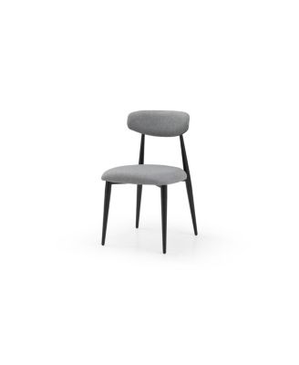 Curved Upholstered Dining Chairs (Set of 4)