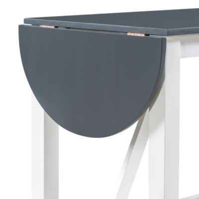  3-Piece Counter Height Dining Set for Small Spaces