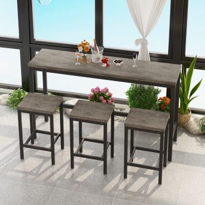 Streamdale Modern Dining Table Set with Assembly