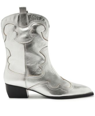 Women's Giovanna Low Block Cowboy Booties