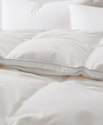 Medium Warmth Goose Feather Down Fiber Comforter, Twin