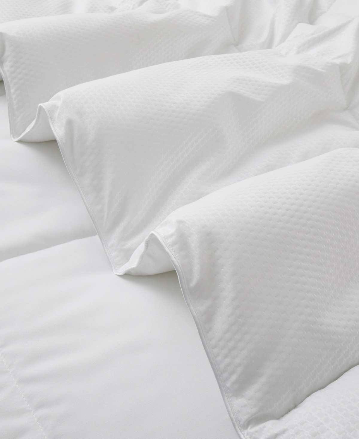 Unikome All Season Machine Washable Comforter, Twin In White