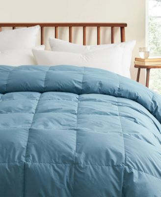 Unikome Cotton All Season Goose Feather Down Comforter, King