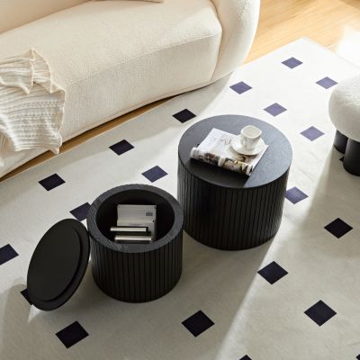 2-Piece Nested Coffee Table Set