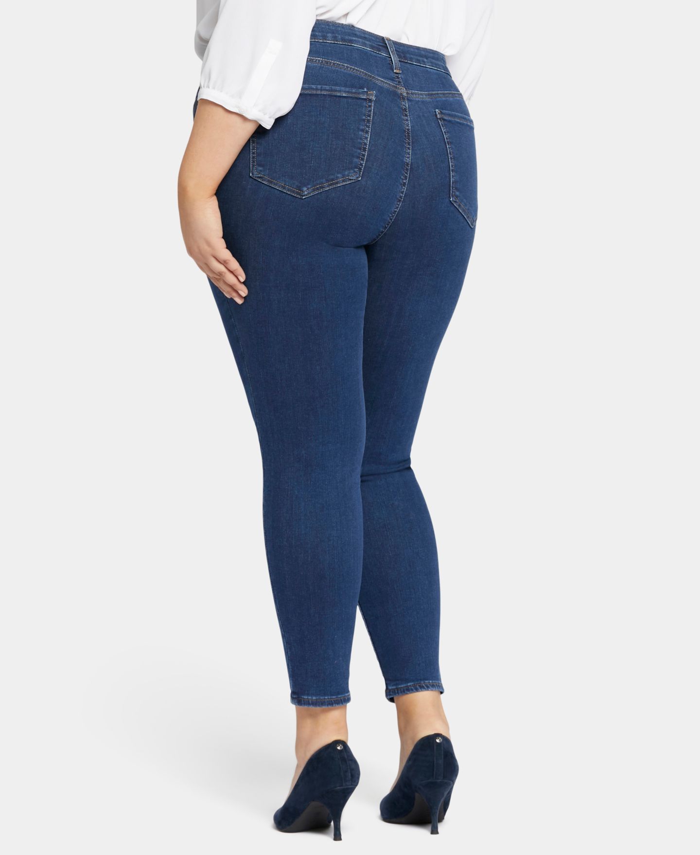 Женские джинсы NYDJ Plus Size Ami Skinny Jean, цвет: Quinn — фото 3