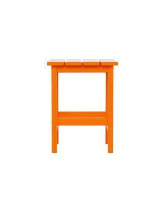 All-Weather Outdoor Patio Poly Adirondack Side Table