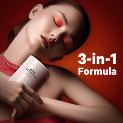 ADK Vitamins Supplement - Essential Vitamin A, Vitamin D3 5000 IU, Vitamin K1 & K2 (MK4 & MK7) - 6-Month Supply - A D K Vitamins, 180 Capsules