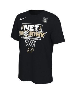 Unisex Black Purdue Boilermakers 2024 NCAA Men's Basketball Tournament March Madness Final Four Locker Room T-Shirt