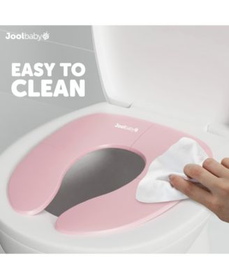 Folding Travel Potty Training Seat for Toddlers, Fits Round & Oval Toilets, Non-Slip Suction Cups, Includes Free Travel Bag