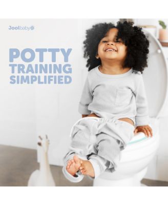 Kids Potty Training Seat - Splash Guard, Non-Slip & Free Storage Hook - Unisex