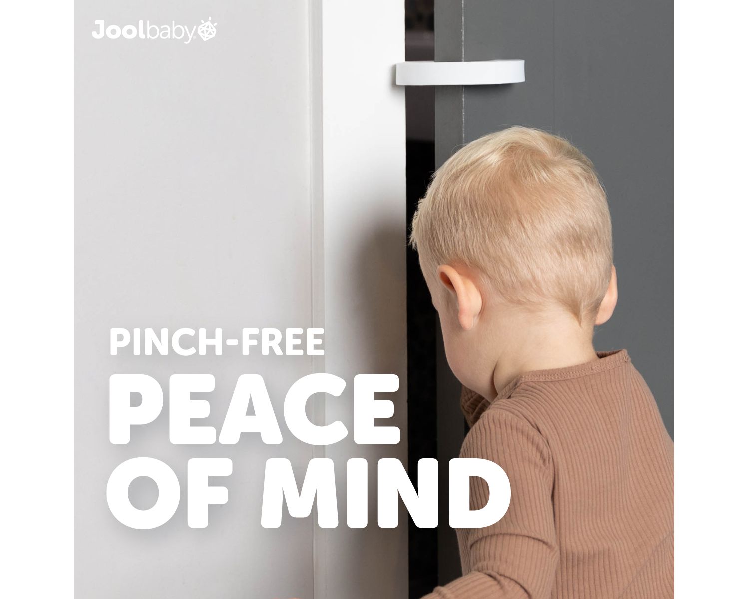 Toddler Jool Door Pinch Guards (6 Pack) – Slam Preventer – Babyproof Doors to Avoid Pinched Fingers & Door Slamming, Keep Pets from Getting Locked In