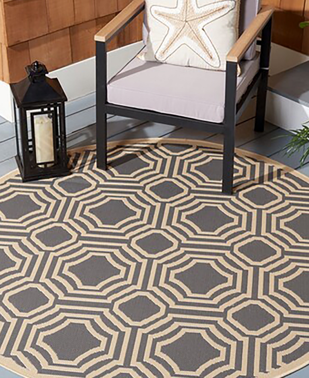 Safavieh Courtyard CY6112and Beige 5'3