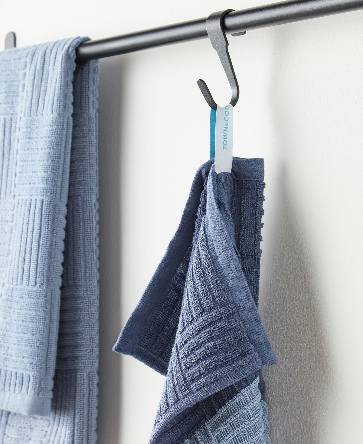 Town & Country Living Basics Basketweave Kitchen Towel, Set of 4