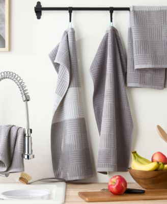 Basics Basketweave Kitchen Towel, Set of 4